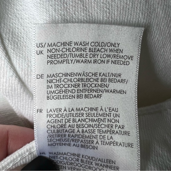 NWT Liverpool Women’s Bright White Maya The Crop Ankle Detail Jeans, Size 8 / 29 - Picture 9 of 13